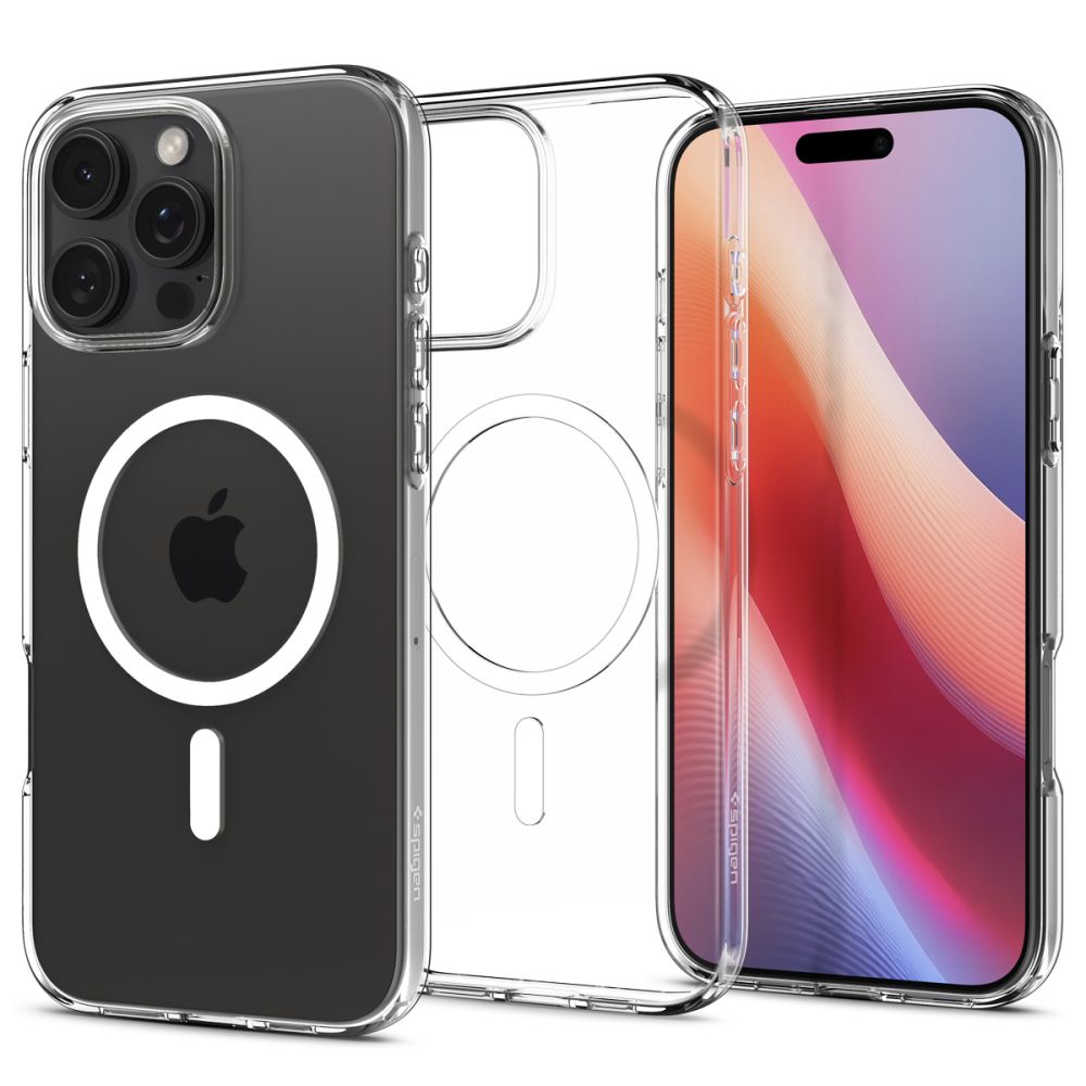 MagSafe-etui til Apple iPhone 16 Pro Max, Spigen, flydende krystal, gennemsigtig ACS08387