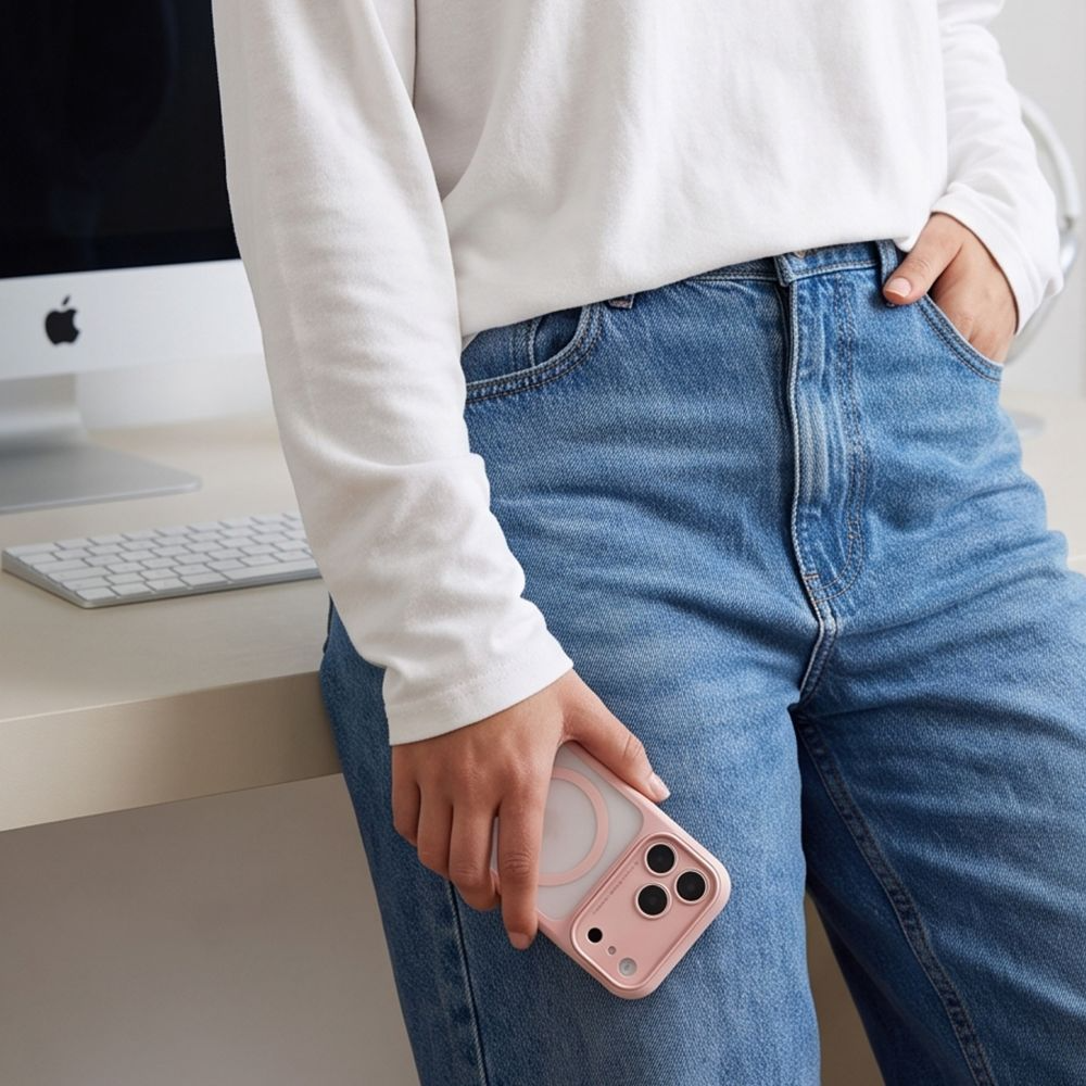 MagSafe-cover til Apple iPhone 18 Pro / 17 Pro, Tech-Protect, MagPeak CC, matrosa