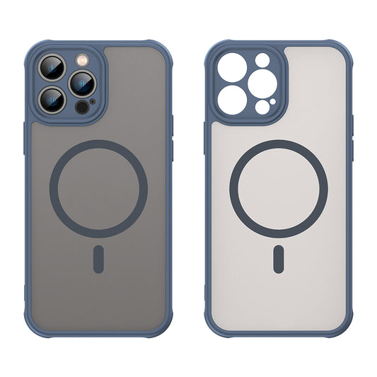 MagSafe-etui til Apple iPhone 13 Pro, Techsuit, HaloFrost II, Marineblå