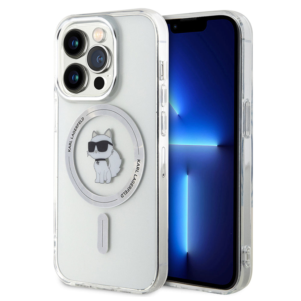 MagSafe cover til Apple iPhone 14 Pro, Karl Lagerfeld, IML Choupette, Transparent