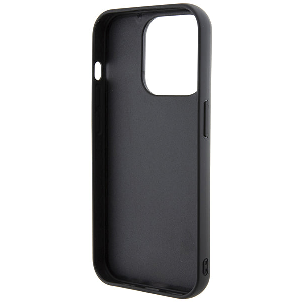 MagSafe cover til Apple iPhone 14 Pro, Karl Lagerfeld, Saffiano Gripstand Karl & Choupette, Sort