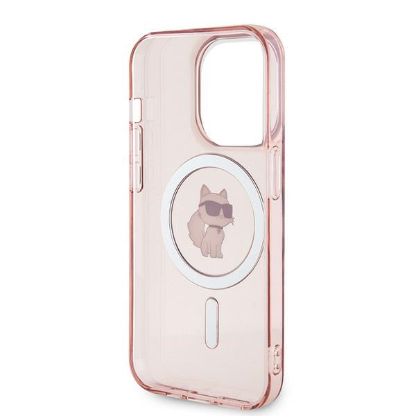 MagSafe cover til Apple iPhone 14 Pro Max, Karl Lagerfeld, IML Choupette, Pink