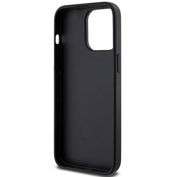 MagSafe cover til Apple iPhone 14 Pro Max, Karl Lagerfeld, Saffiano Gripstand Choupette, Sort