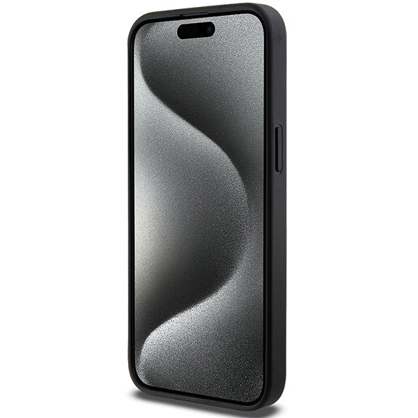 MagSafe cover til Apple iPhone 14 Pro Max, Karl Lagerfeld, Saffiano Gripstand Choupette, Sort