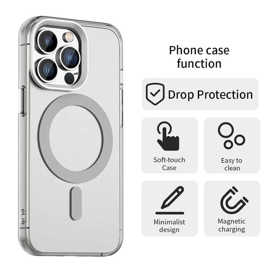 MagSafe-etui til Apple iPhone 14 Pro, Techsuit, CandyCase, Hvid