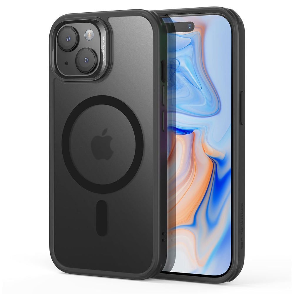 MagSafe cover til Apple iPhone 15, ESR, Classic Hybrid, Satin Sort