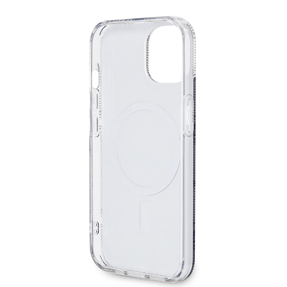 MagSafe cover til Apple iPhone 15, Guess, IML Gcube, Sort