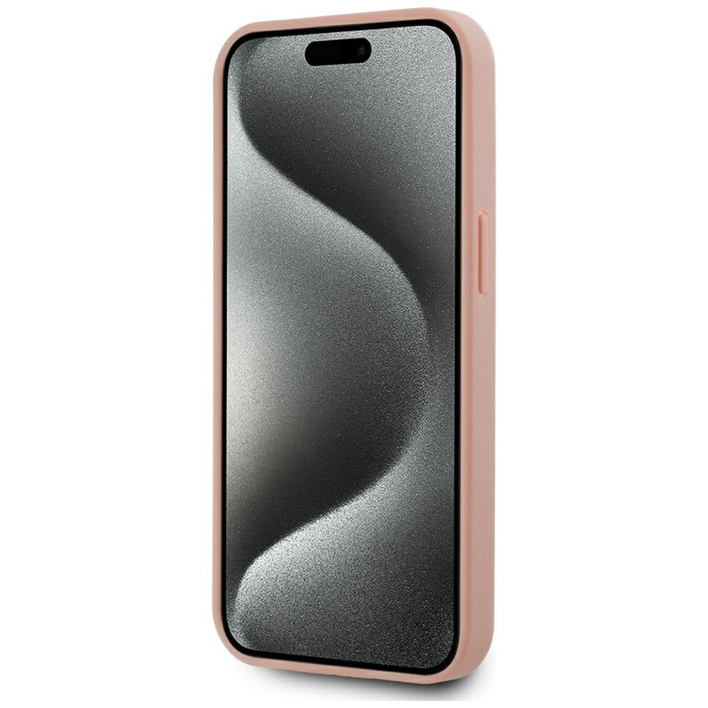 MagSafe cover til Apple iPhone 15, Karl Lagerfeld, Hot Stamp, Pink