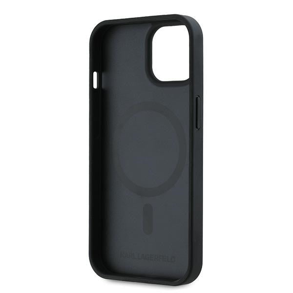 MagSafe cover til Apple iPhone 15 Plus, Karl Lagerfeld, Karl's Head, Sort