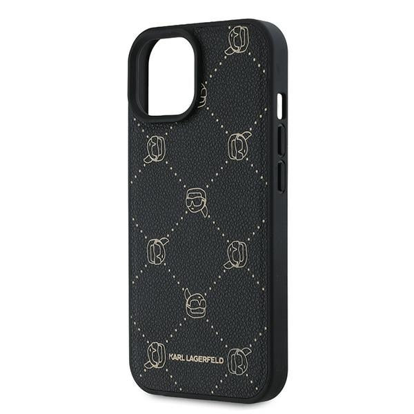 MagSafe cover til Apple iPhone 15 Plus, Karl Lagerfeld, Karl's Head, Sort