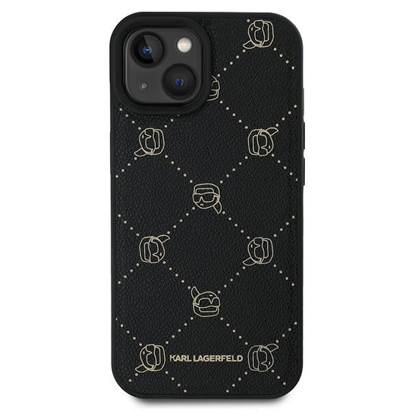 MagSafe cover til Apple iPhone 15 Plus, Karl Lagerfeld, Karl's Head, Sort