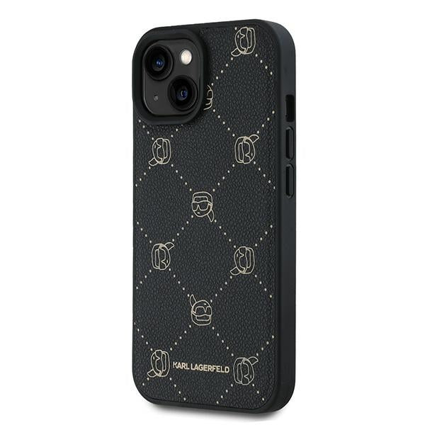 MagSafe cover til Apple iPhone 15 Plus, Karl Lagerfeld, Karl's Head, Sort