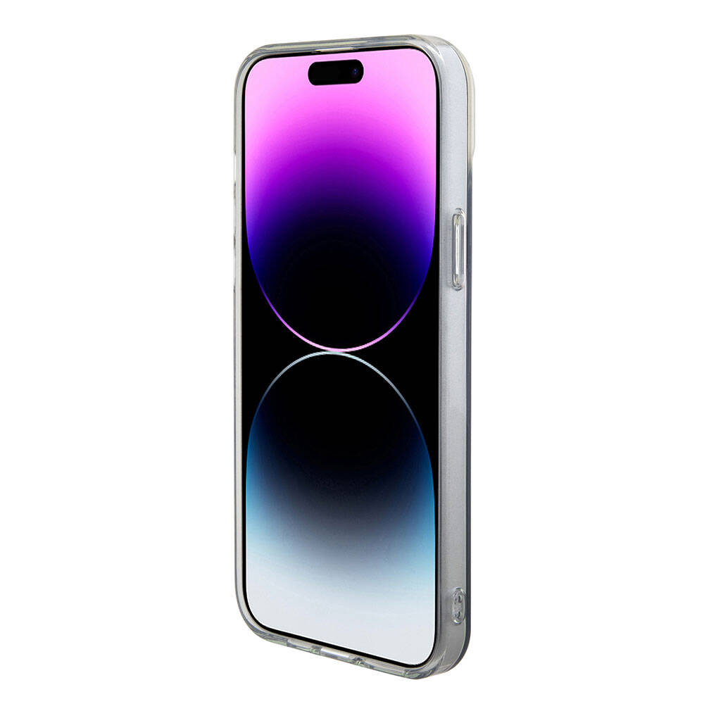 MagSafe cover til Apple iPhone 15 Pro, Guess, IML Iridescent, Multifarvet