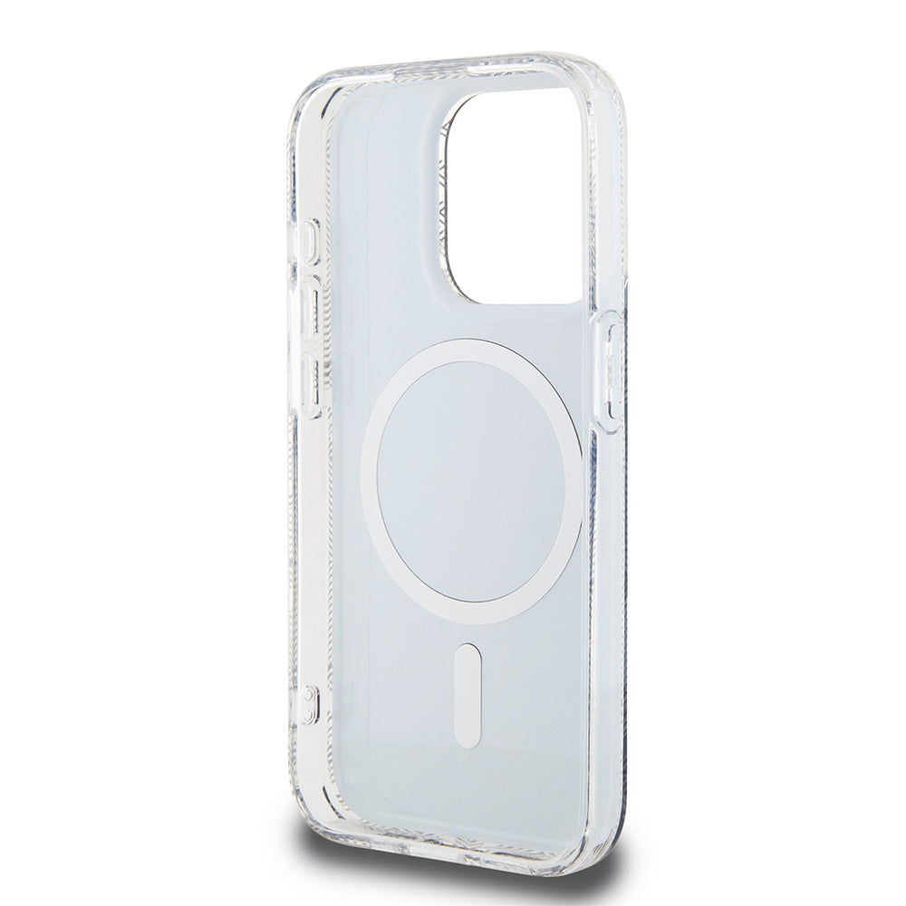 MagSafe cover til Apple iPhone 15 Pro Max, Guess, IML Gcube, Sort