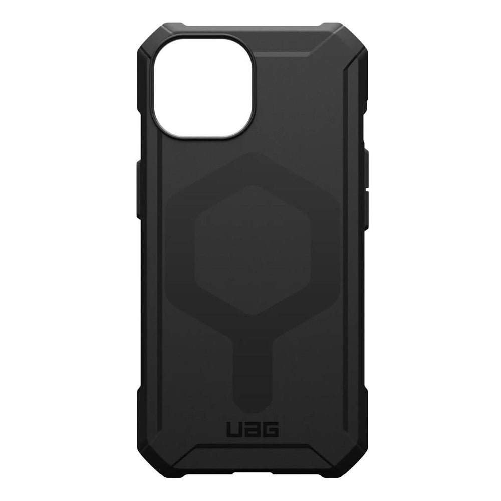 MagSafe Case for Apple iPhone 15 Pro Max, Urban Armor Gear, Essential Armor, Black