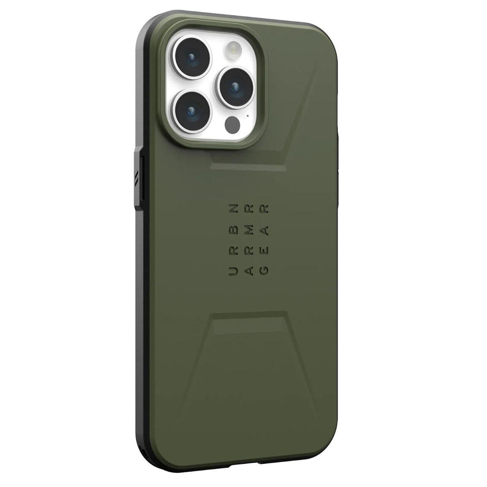 MagSafe-etui til Apple iPhone 15 Pro, Urban Armor Gear, Civilian, Grøn