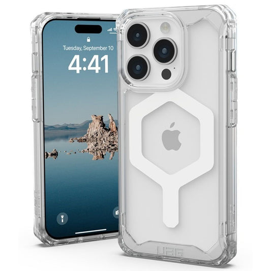 MagSafe-etui til Apple iPhone 15 Pro, Urban Armor Gear, Plyo, Hvid