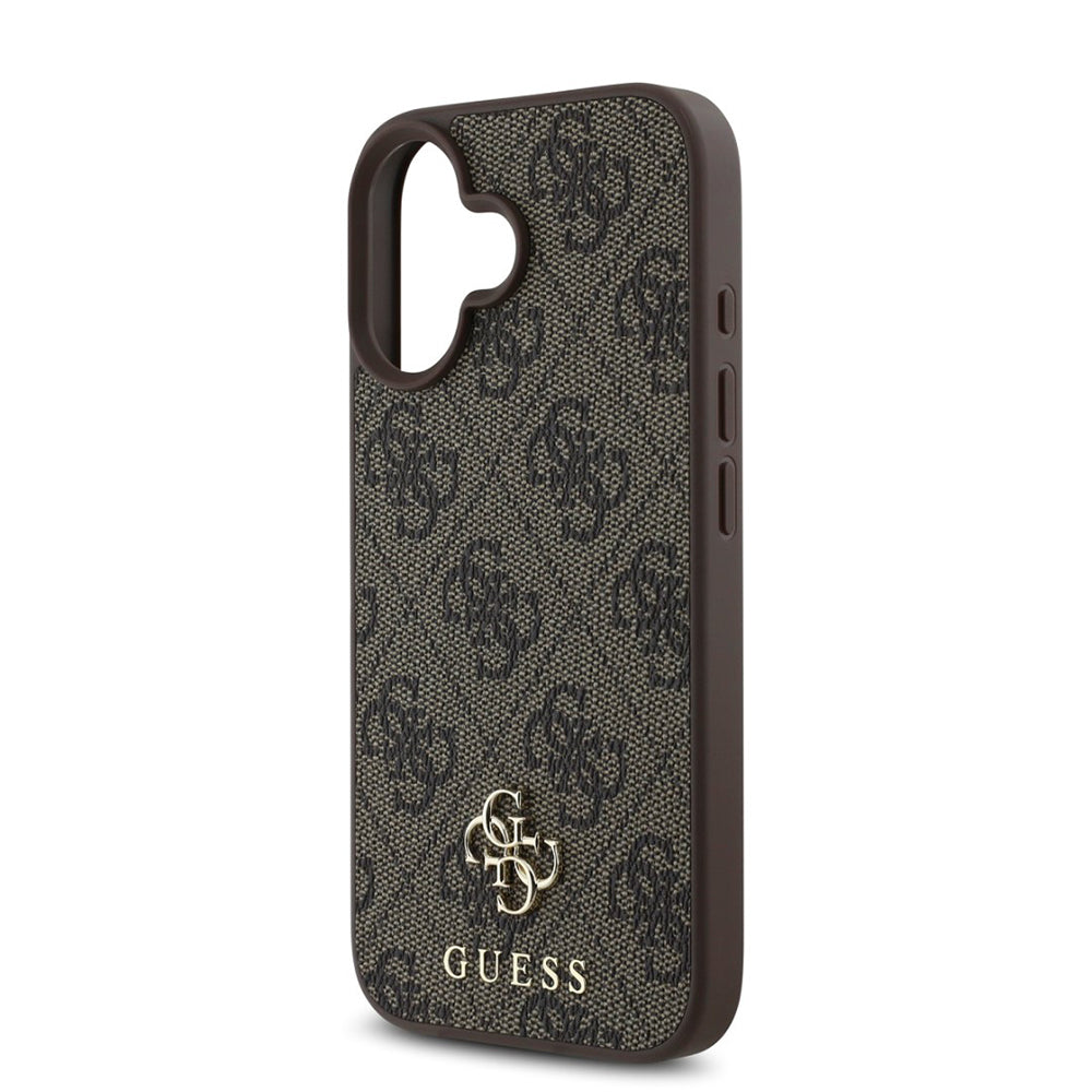 MagSafe cover til Apple iPhone 16, Guess, 4G Classic, Brun