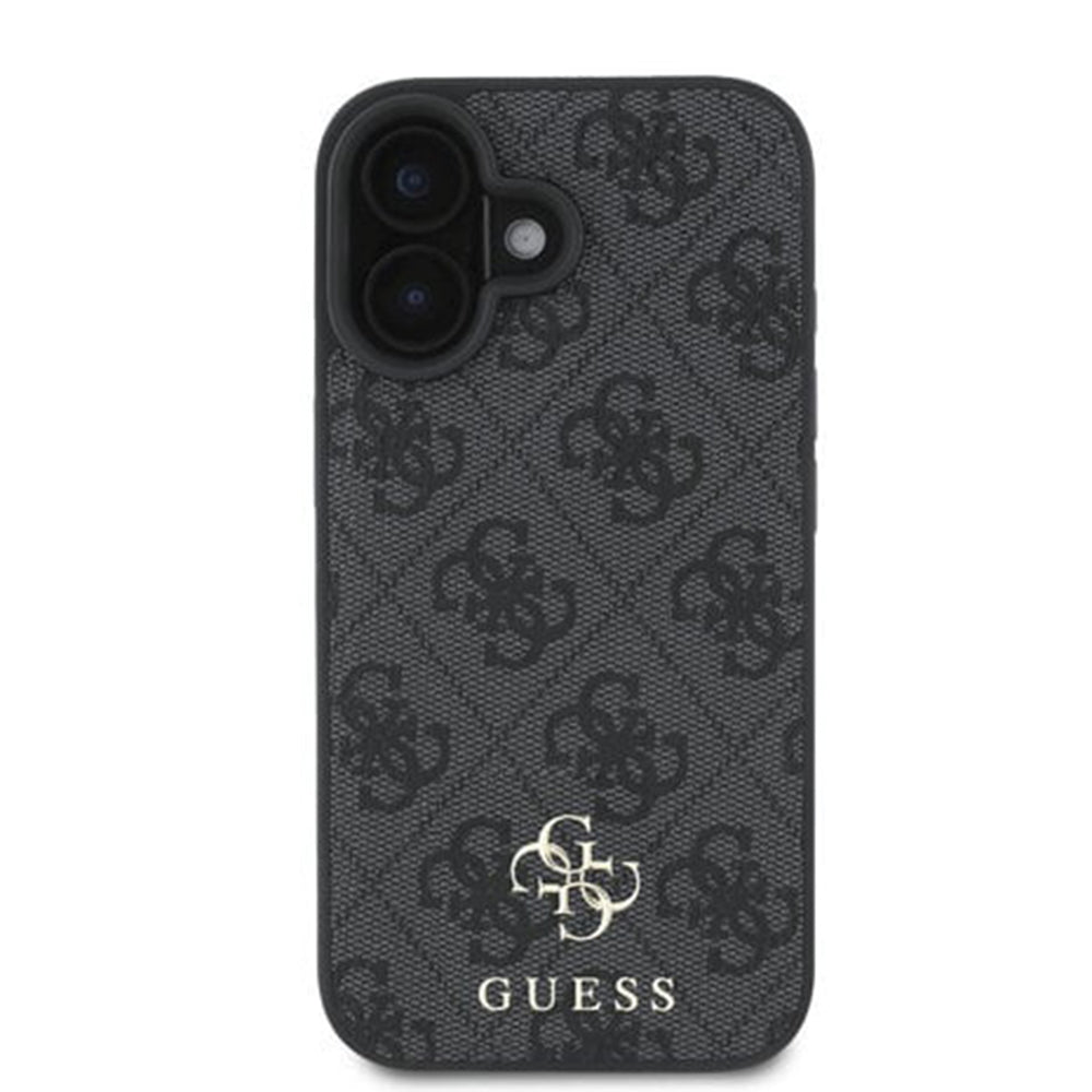 MagSafe cover til Apple iPhone 16, Guess, 4G Classic, Sort