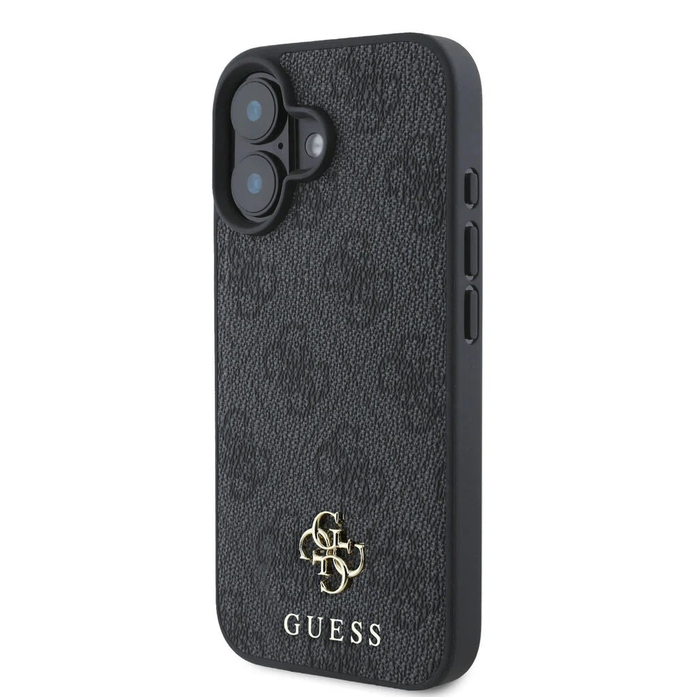 MagSafe cover til Apple iPhone 16, Guess, 4G Classic, Sort