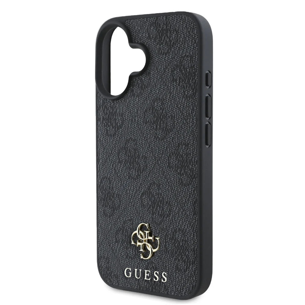 MagSafe cover til Apple iPhone 16, Guess, 4G Classic, Sort
