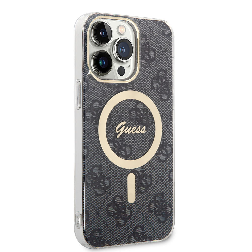 MagSafe cover til Apple iPhone 16, Guess, IML 4G, Sort