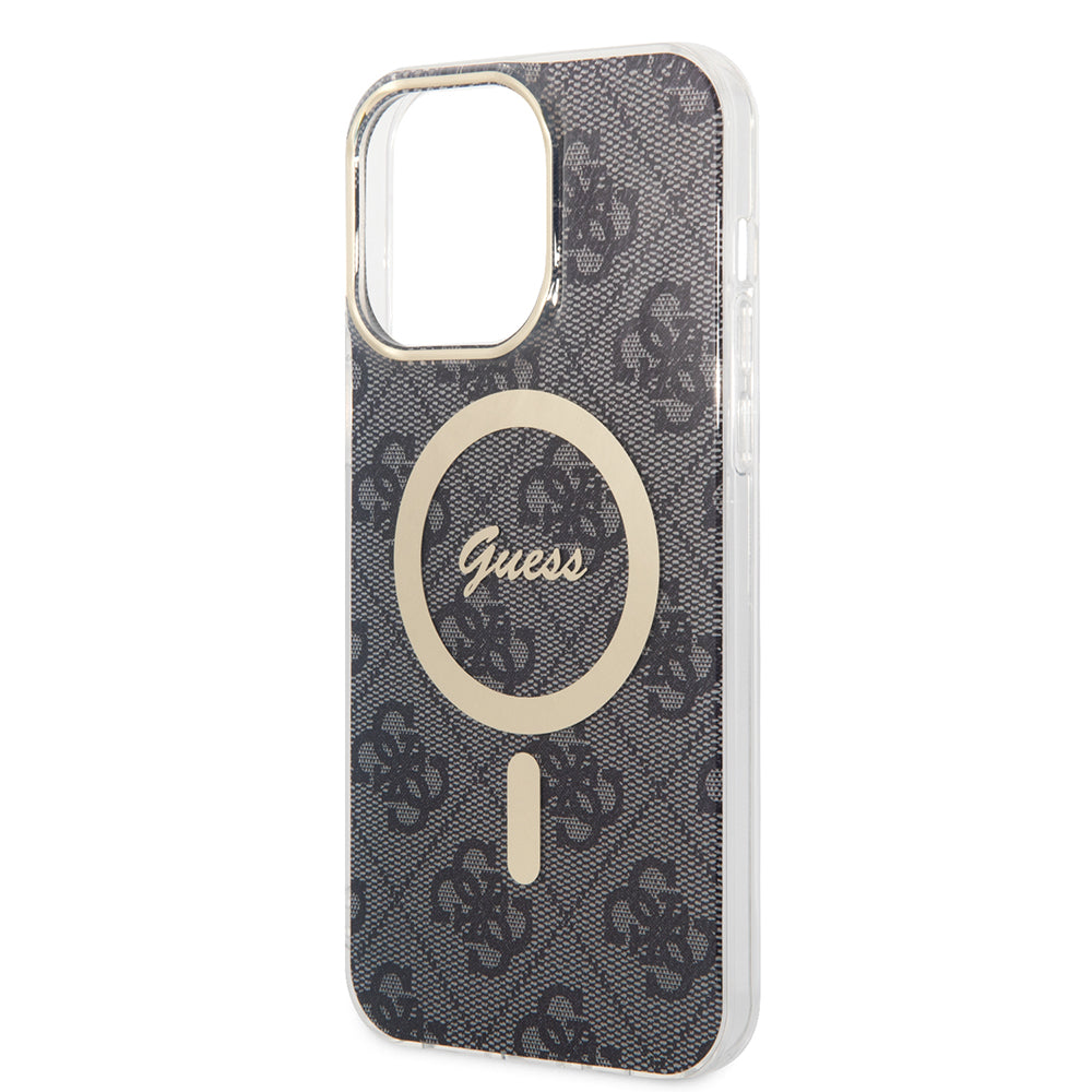 MagSafe cover til Apple iPhone 16, Guess, IML 4G, Sort