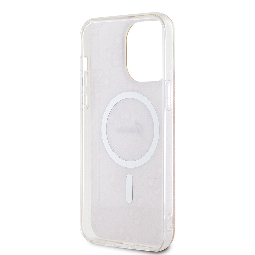 MagSafe cover til Apple iPhone 16, Guess, IML 4G, Pink