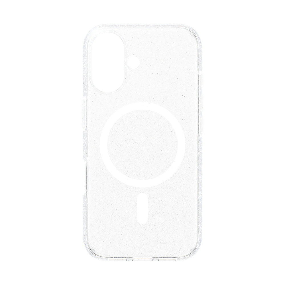 MagSafe cover til Apple iPhone 16, PanzerGlass, Care Urban Combat Star Lit, Transparent Hvid