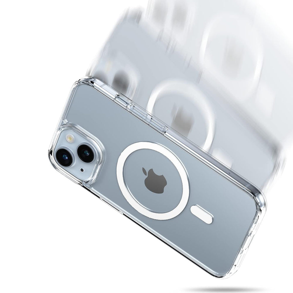 MagSafe cover til Apple iPhone 16, PanzerGlass, HardCase, Hvid Transparent