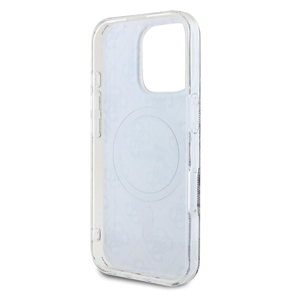 MagSafe cover til Apple iPhone 16 Pro, Guess, IML 4G, Blå