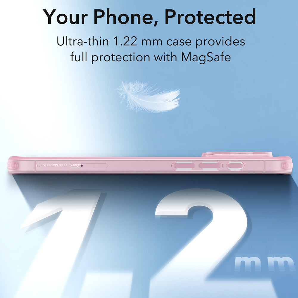 MagSafe cover til Apple iPhone 16 Pro Max, ESR, Zero, Satin Pink
