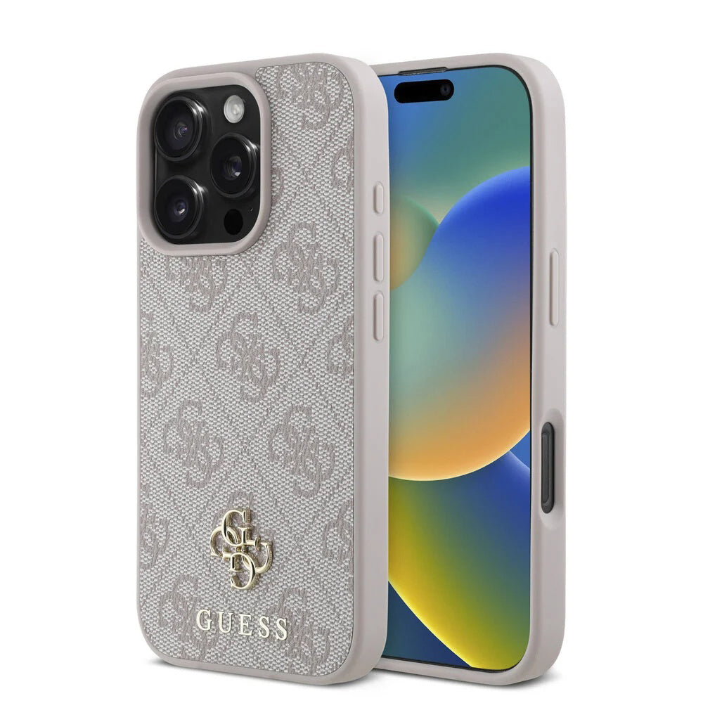 MagSafe cover til Apple iPhone 16 Pro Max, Guess, 4G Classic, Pink