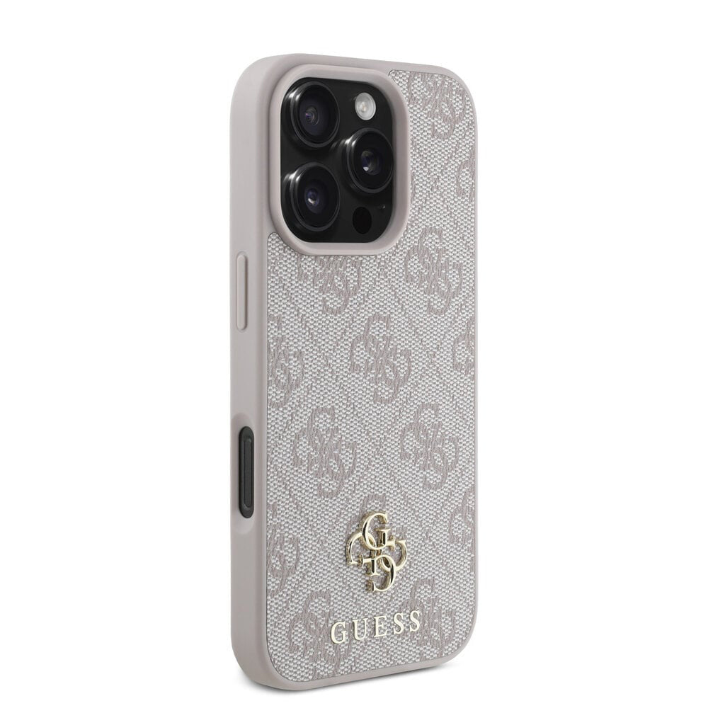 MagSafe cover til Apple iPhone 16 Pro Max, Guess, 4G Classic, Pink