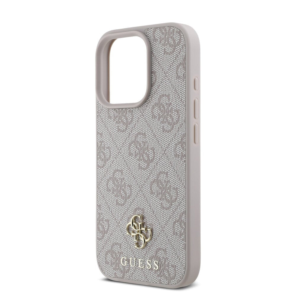 MagSafe cover til Apple iPhone 16 Pro Max, Guess, 4G Classic, Pink