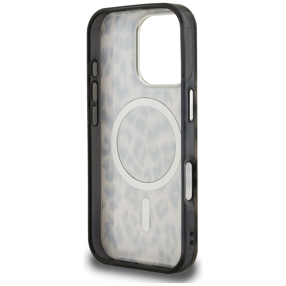 MagSafe cover til Apple iPhone 16 Pro Max, Karl Lagerfeld, IML Leopard Mønster, Brun