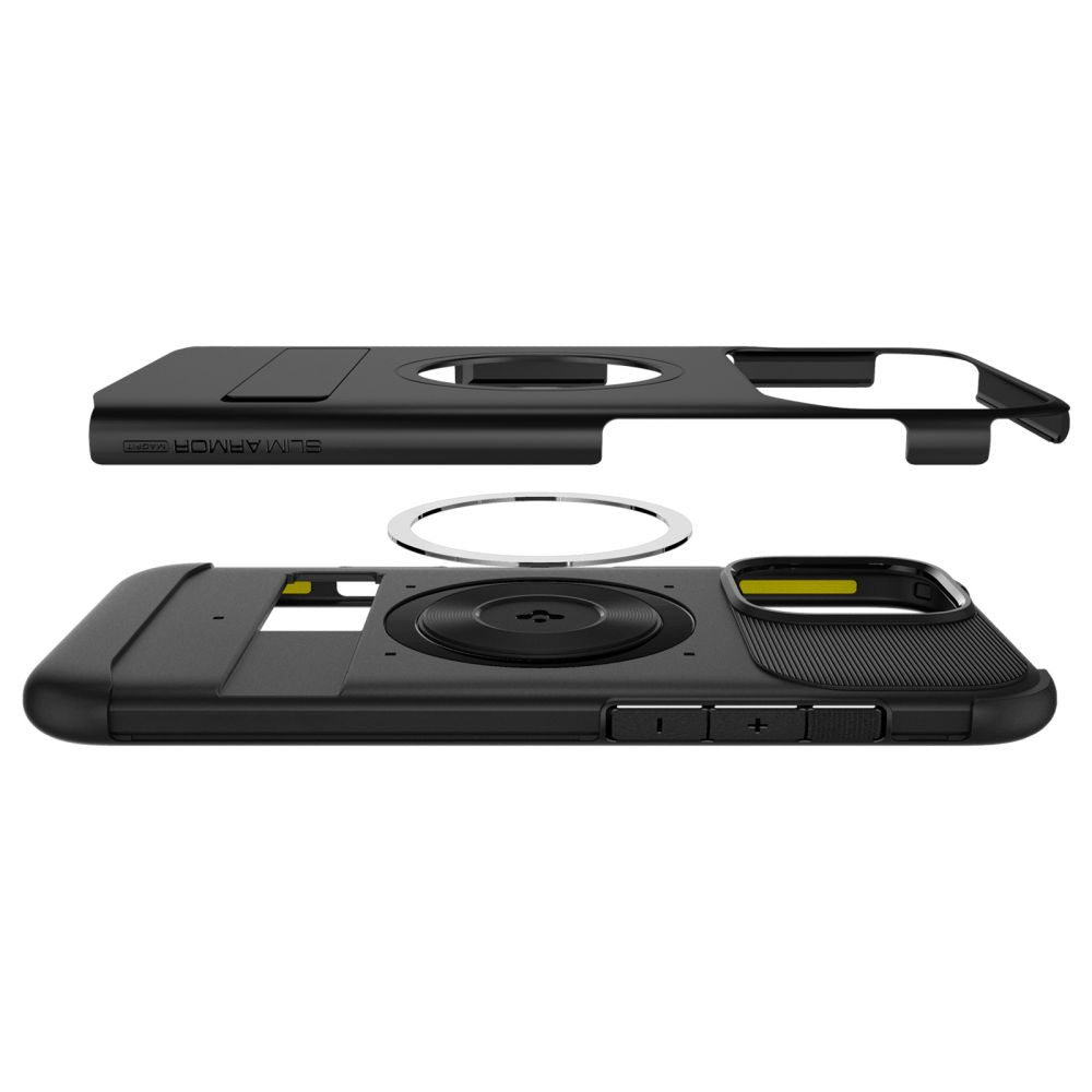 MagSafe cover til Apple iPhone 16 Pro Max, Spigen, Slim Armor, Sort