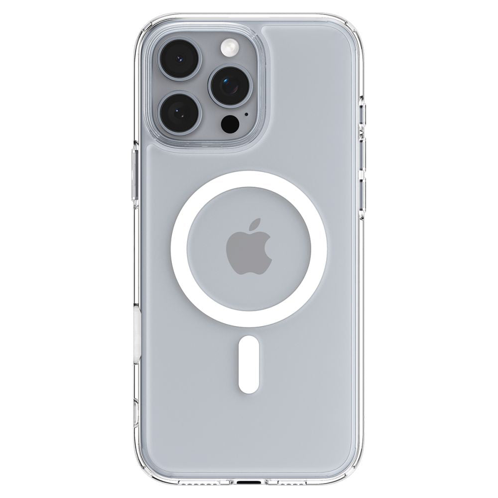 MagSafe cover til Apple iPhone 16 Pro Max, Spigen, Ultra Hybrid T, Hvid ACS08505