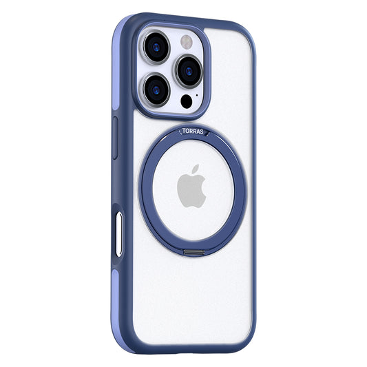 MagSafe cover til Apple iPhone 16 Pro Max, Torras, Ostand R Fusion, Marineblå