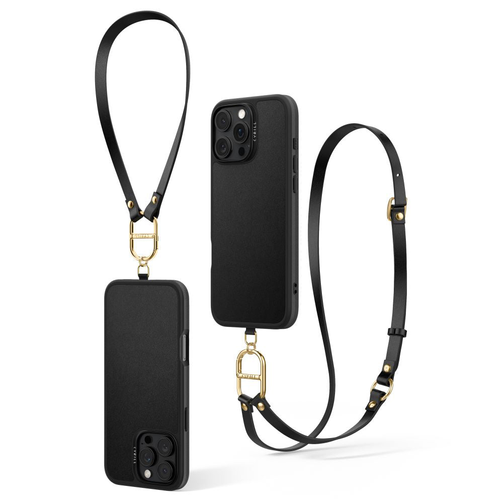 MagSafe Case for Apple iPhone 16 Pro, Spigen, Cyrill Kajuk Classic Charm, Black ACS08409