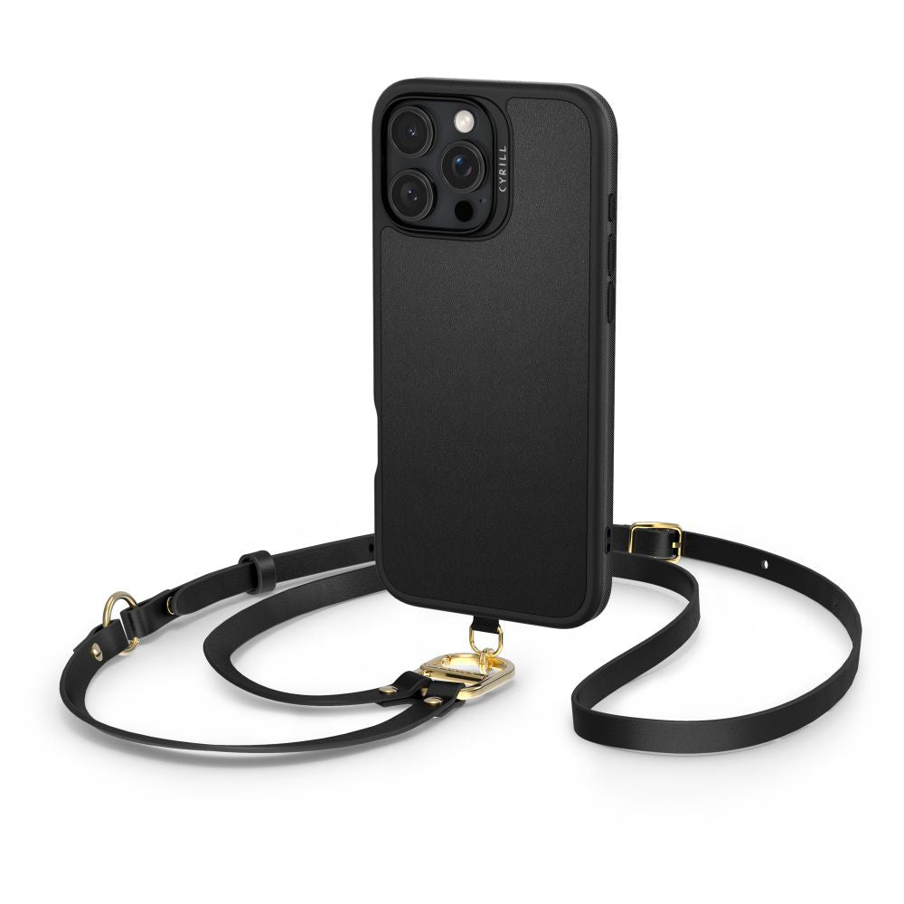 MagSafe Case for Apple iPhone 16 Pro, Spigen, Cyrill Kajuk Classic Charm, Black ACS08409