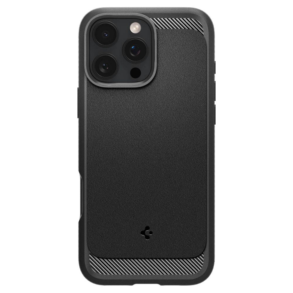 MagSafe cover til Apple iPhone 16 Pro, Spigen, Rugged Armor, Mat Sort ACS08115