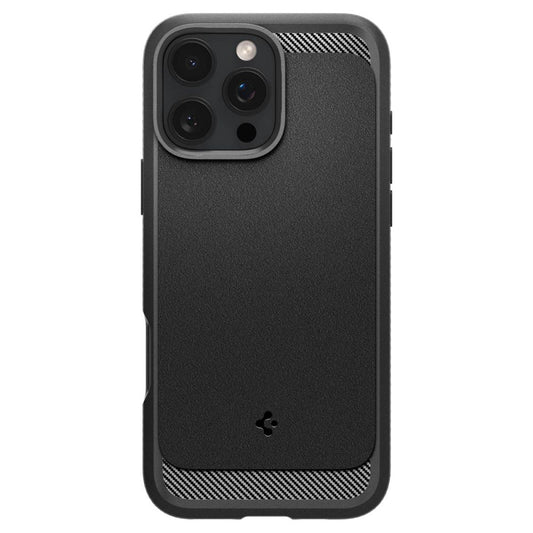 MagSafe cover til Apple iPhone 16 Pro, Spigen, Rugged Armor, Mat Sort ACS08115