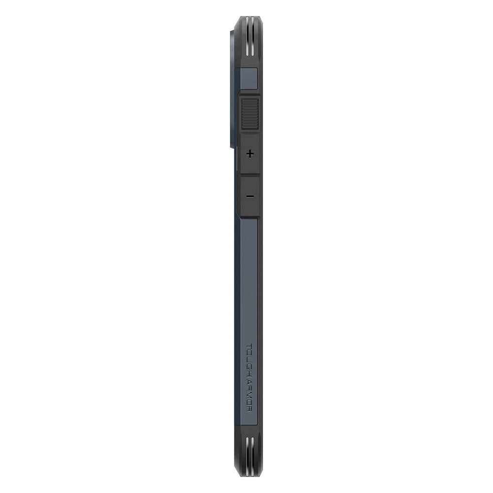 MagSafe cover til Apple iPhone 16 Pro, Spigen, Tough Armor, Blå ACS08147