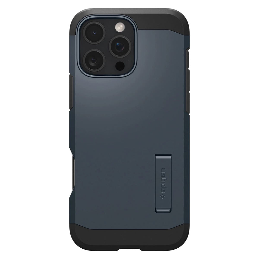 MagSafe cover til Apple iPhone 16 Pro, Spigen, Tough Armor, Blå ACS08147