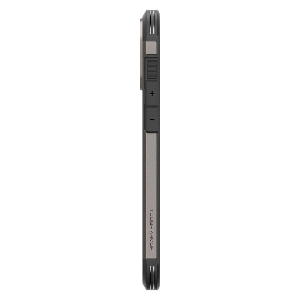 MagSafe cover til Apple iPhone 16 Pro, Spigen, Tough Armor, Grå ACS08145