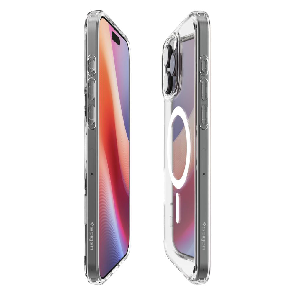 MagSafe cover til Apple iPhone 16 Pro, Spigen, Ultra Hybrid, Hvid ACS08129