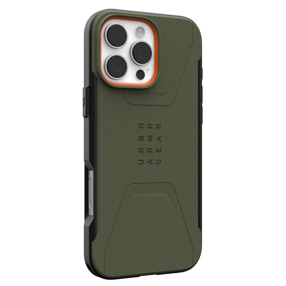 MagSafe cover til Apple iPhone 16 Pro, Urban Armor Gear, Civilian, Grøn