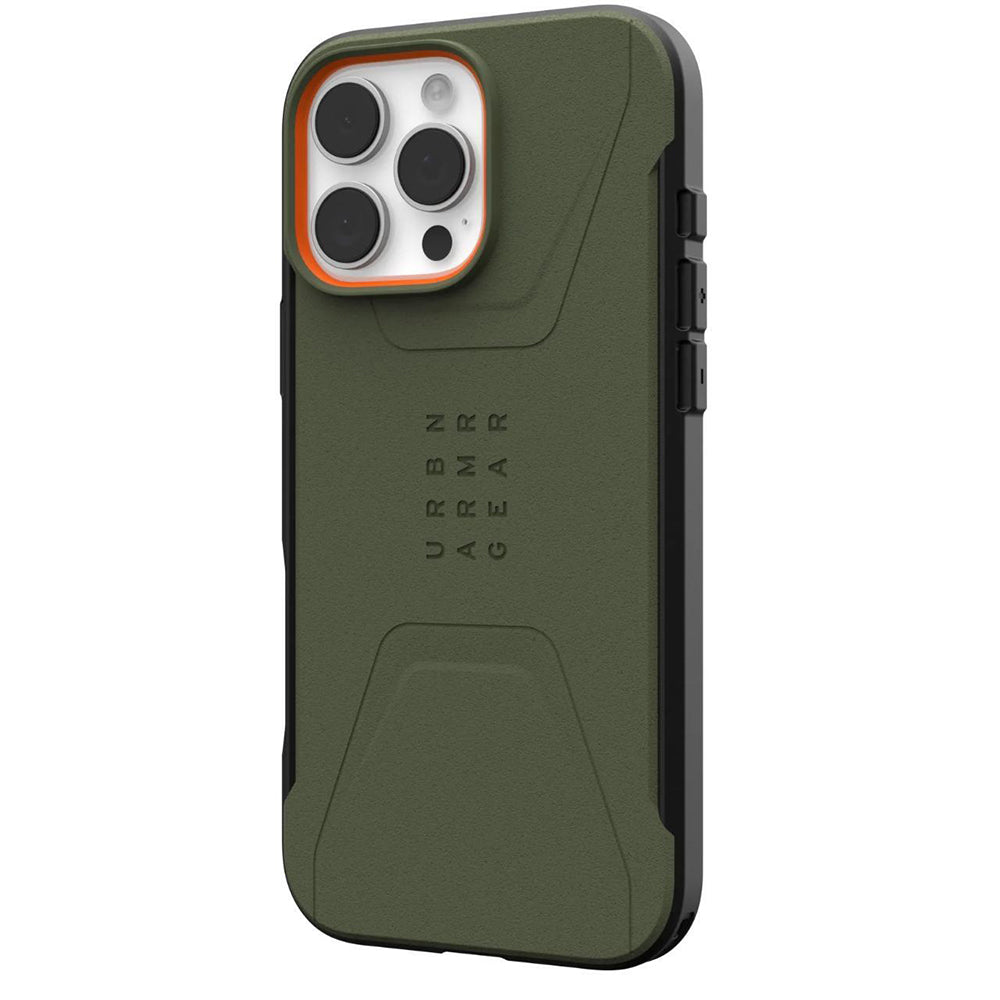 MagSafe cover til Apple iPhone 16 Pro, Urban Armor Gear, Civilian, Grøn
