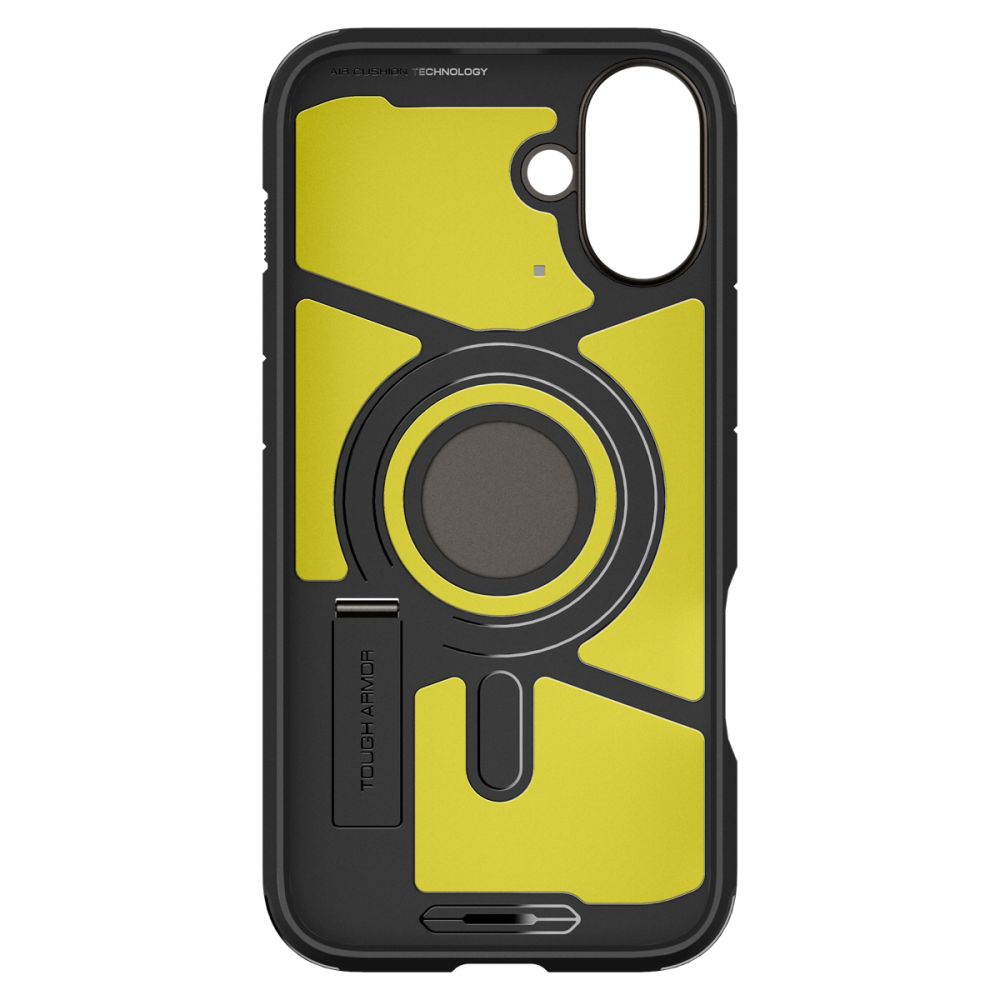 MagSafe Case for Apple iPhone 16, Spigen, Tough Armor, Gray